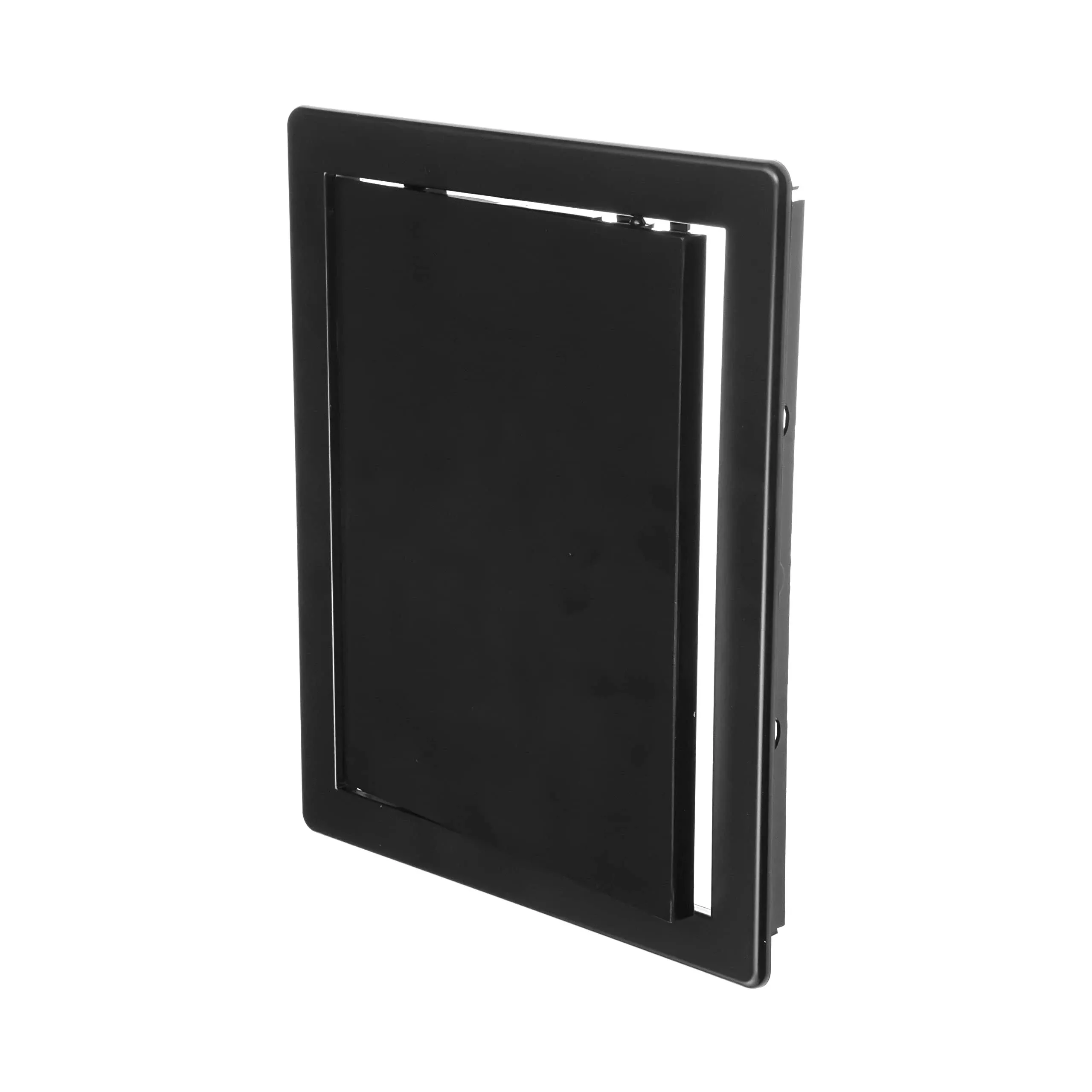 8&#034; x 10&#034; Black Plastic Access Panel. Service Shaft Door Panel. Plumbing Elect...