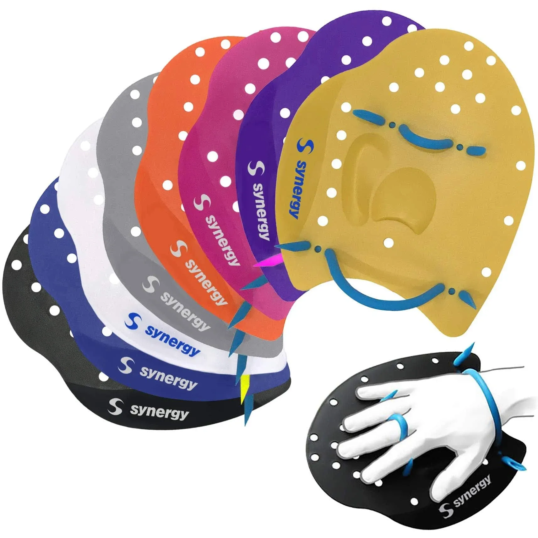 Synergy Hand Paddles for Swim Training