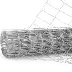 Fencer Wire 14 Gauge Galvanized Welded Wire Mesh Size 2 inch by 4 inch