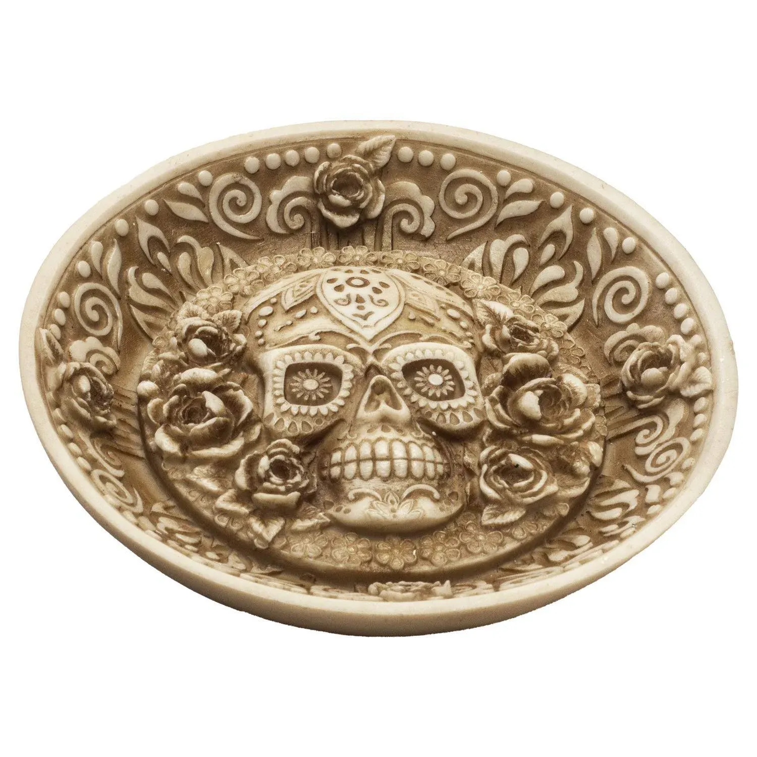 Day Of The Dead Sugar Skull Incense Holder