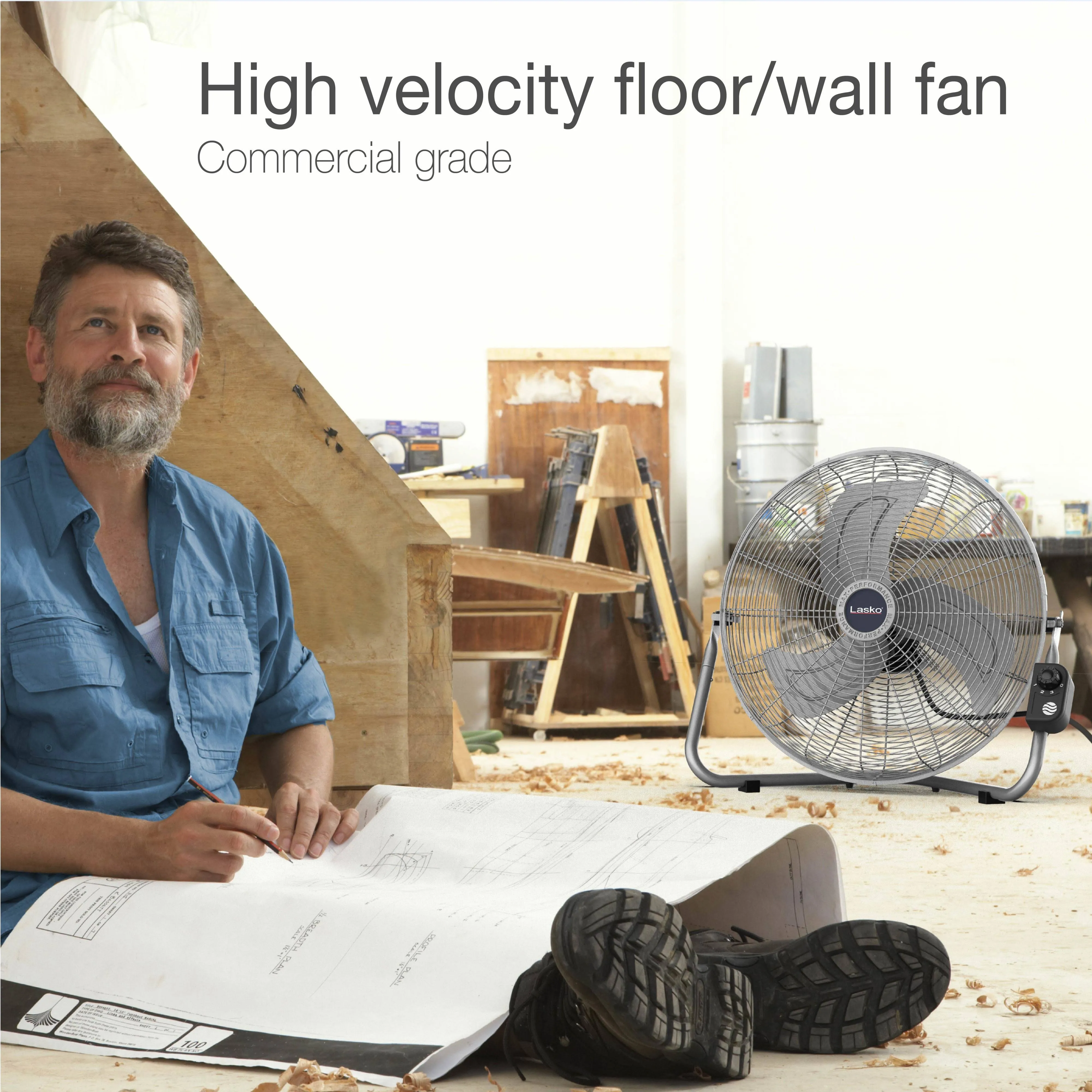 Lasko 20" High Velocity Floor Fan