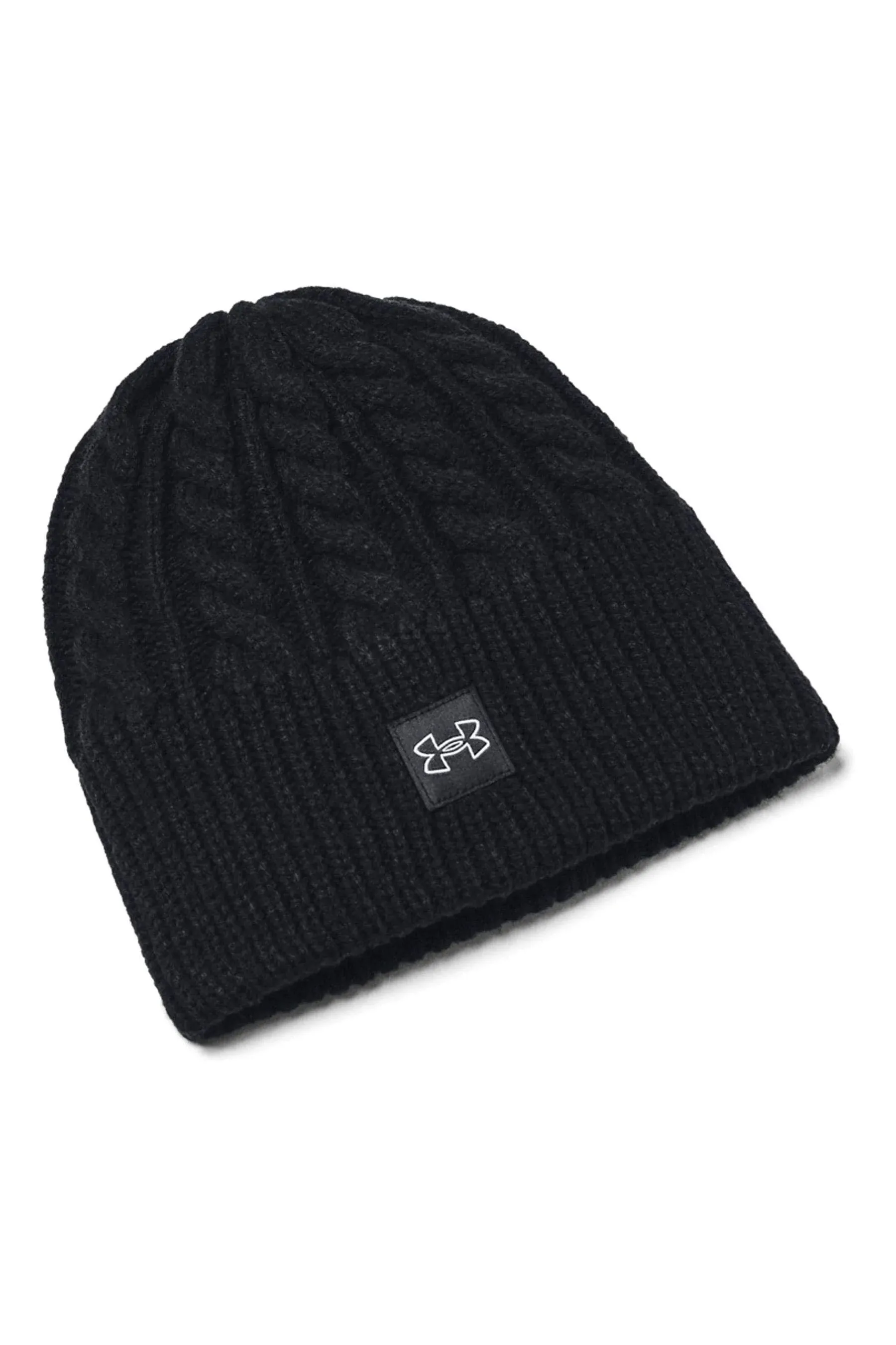 Women's Under Armour Halftime Cable Knit Beanie, Black