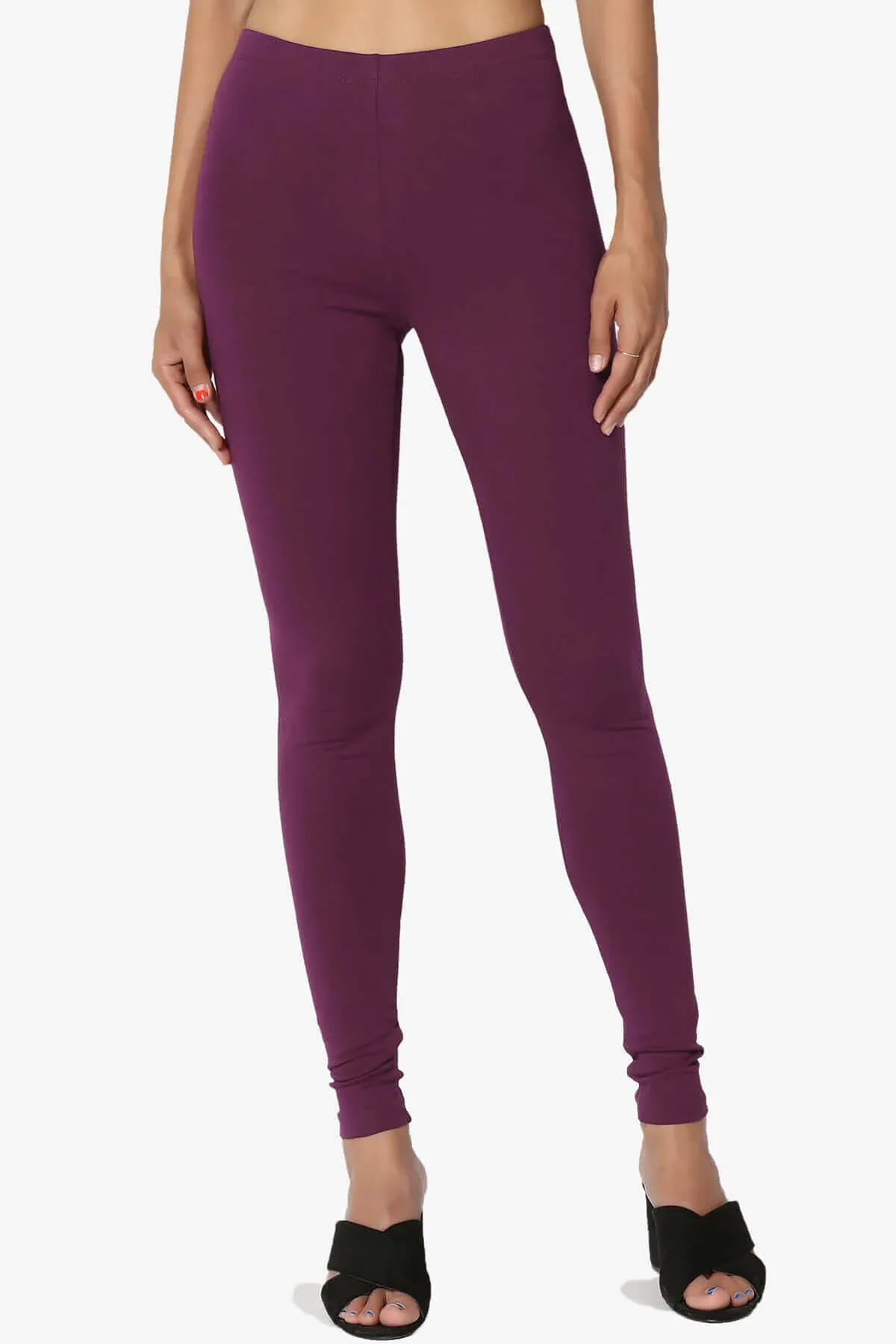 Thalia Cotton Jersey Ankle Leggings PLUS