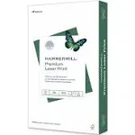 Hammermill Premium Laser Print Paper, 98 Bright, 24lb, 8.5 x 14, White, 500/Ream