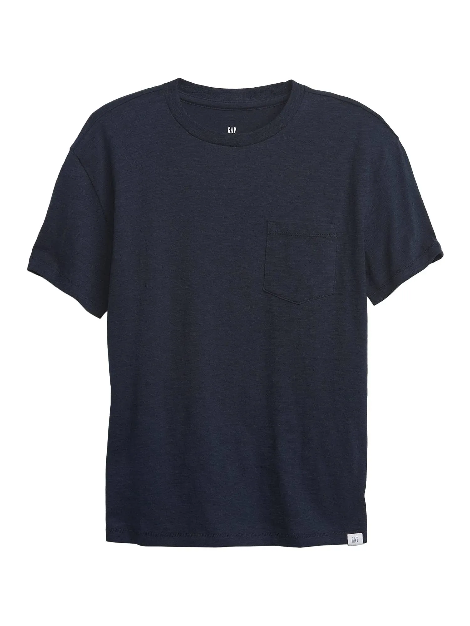 GAP Boys' Pocket Crew T-Shirt