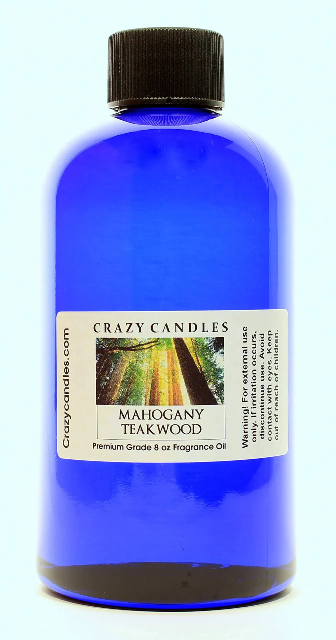 Crazy Candles Mahogany Teakwood Scented Fragrance Oil