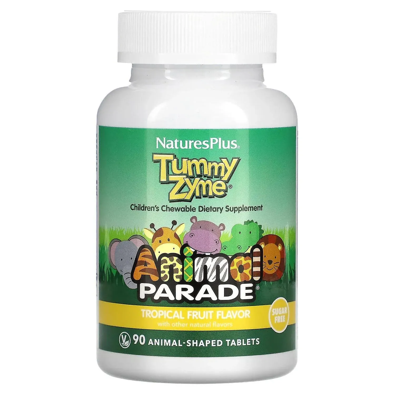 Nature's Plus Animal Parade Tummy Zyme Chewable 90 (29947)