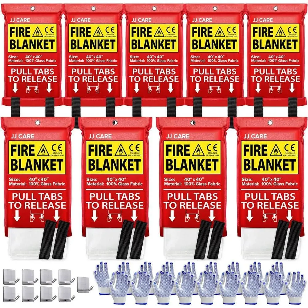 Etokfoks Emergency Fire Blanket 9-Packs