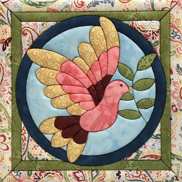 Quilt Magic® Peace Dove No-Sew Quilt Kit