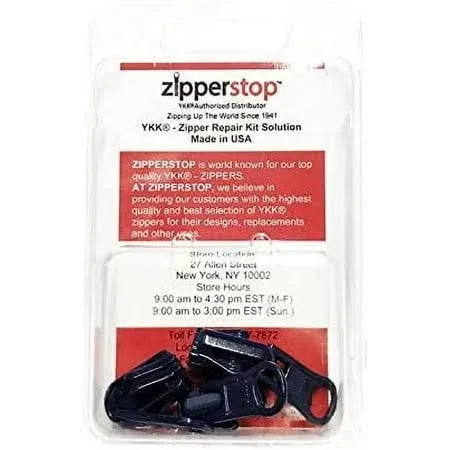 Zipperstop Wholesale Distributor YKK Zipper Repair Kit Solution, YKK #5 Molded ...