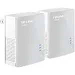 TP-Link AV600 Powerline Ethernet Adapter(TL-PA4010 KIT)- Plug&Play, Power Saving, Nano Powerline Adapter, Expand Home Network with Stable Connections