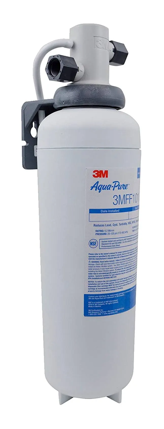 Case/2 ...... 3M Aqua Pure 3MFF100 Under Sink Full Flow Water Filter System