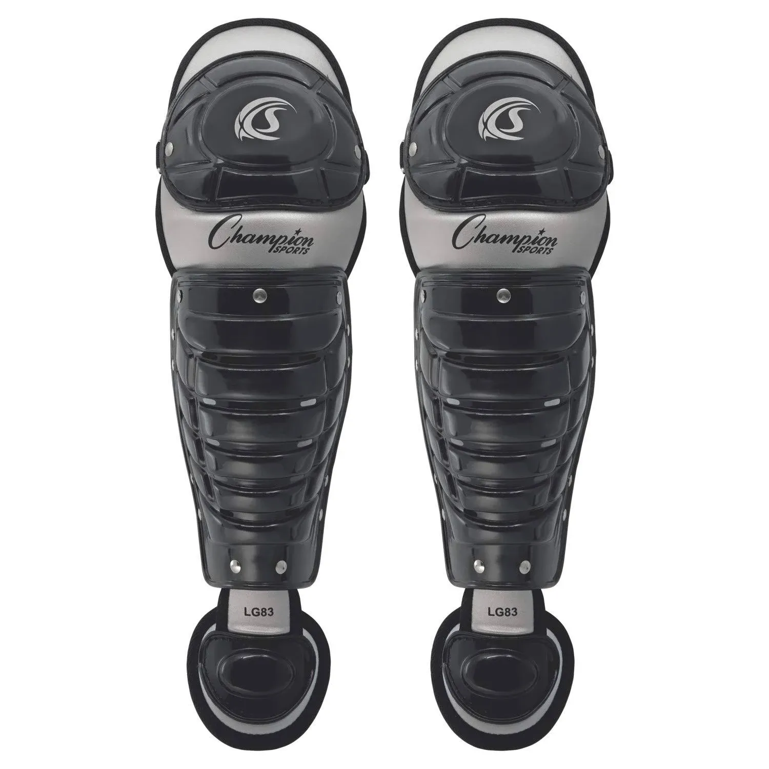 Champion Sports Lg83bk Single Knee Baseball Leg Guard