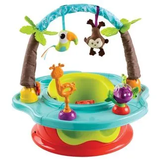 Summer Infant Deluxe Super Seat (Wild Safari), Multicolor, Unisex