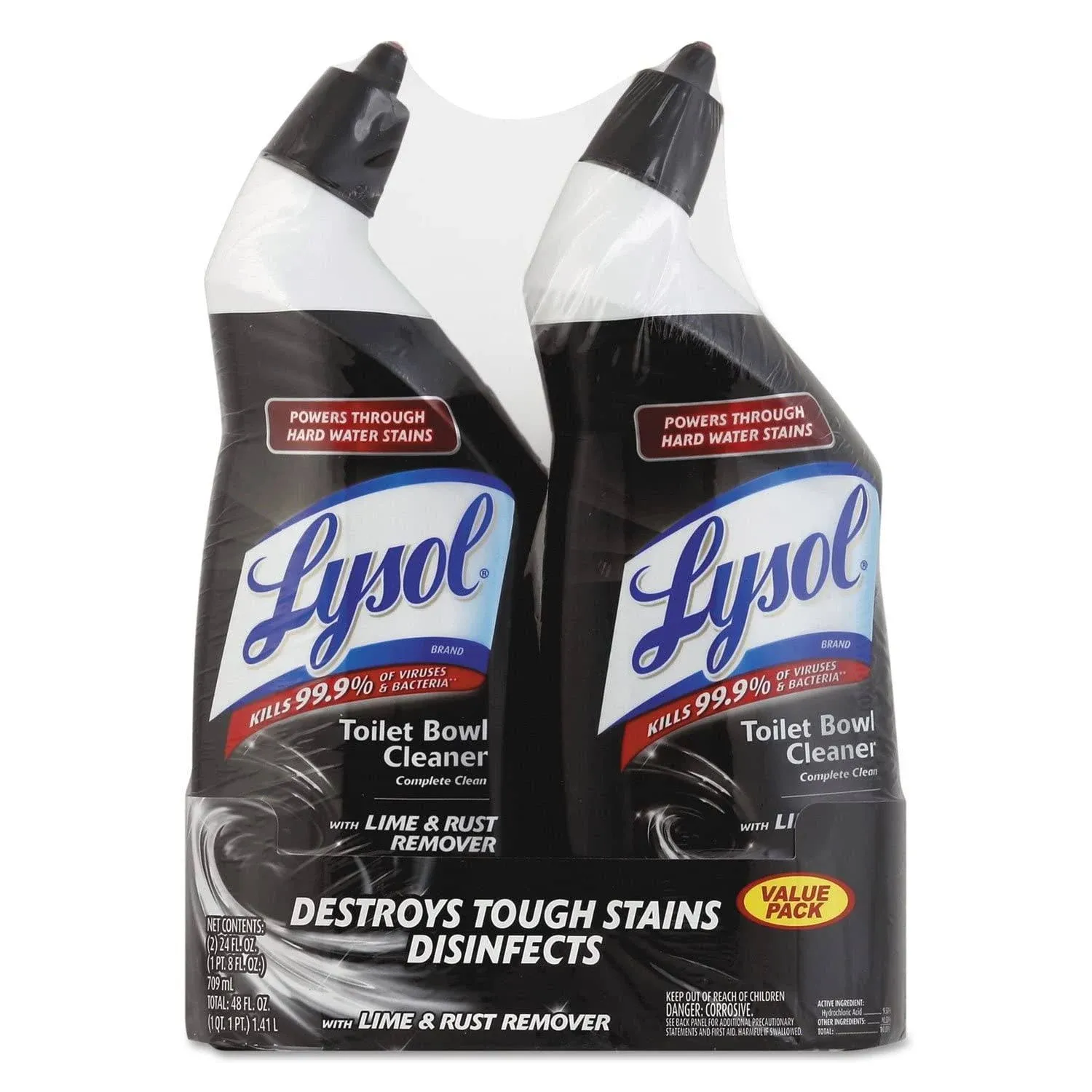 Lysol Lime Rust Toilet Bowl Cleaner Remover