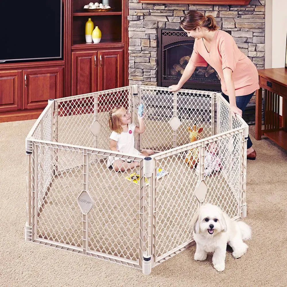 INDOOR &amp; OUTDOOR 6 Panel Play Baby Yard &amp; Pet play pen (dogs &amp; cats) MADE USA