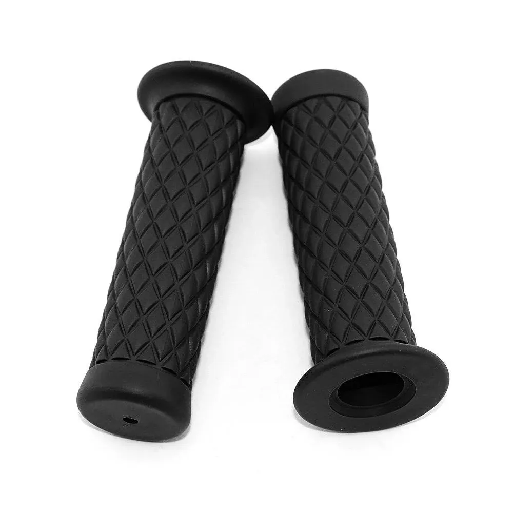 Motorcycle Grips Non Slip Rubber Bar End Thruster Grip 7/8" 22mm 24mm Motorcycle Comfort Hand Handlebar Grip Thruster Grip