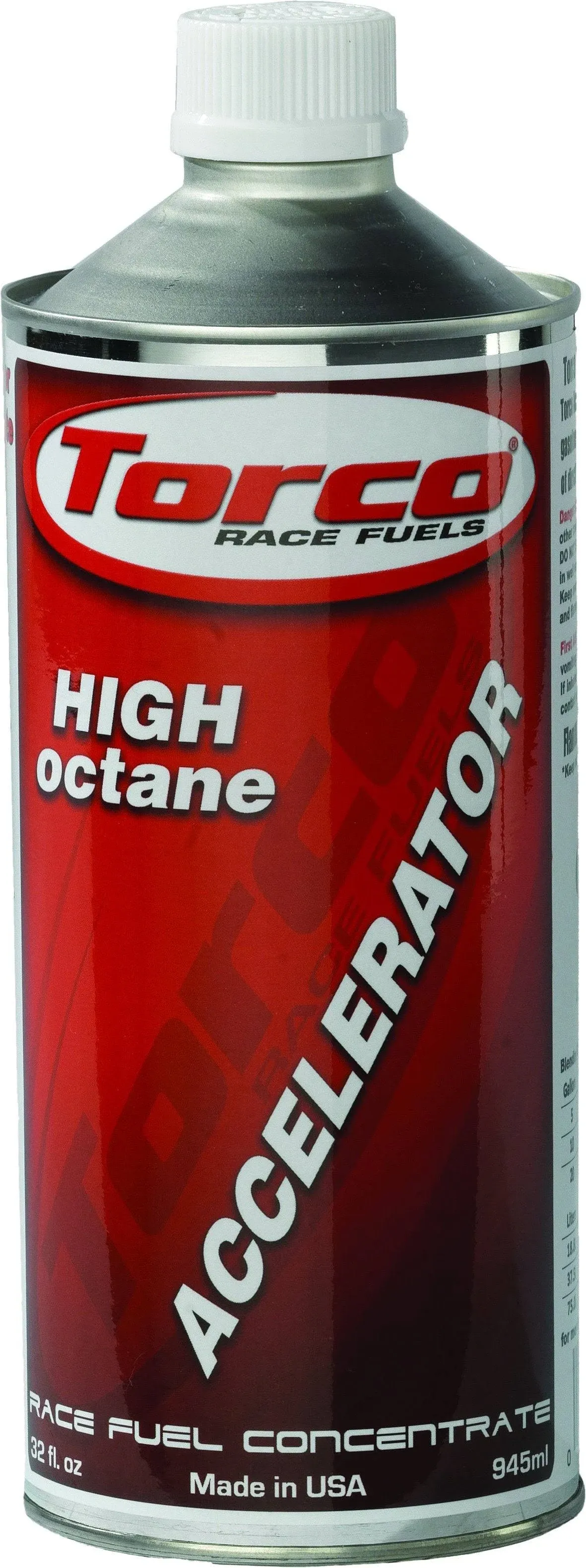 Torco Unleaded Accelerator, Octane Booster -  32 fl oz bottle 