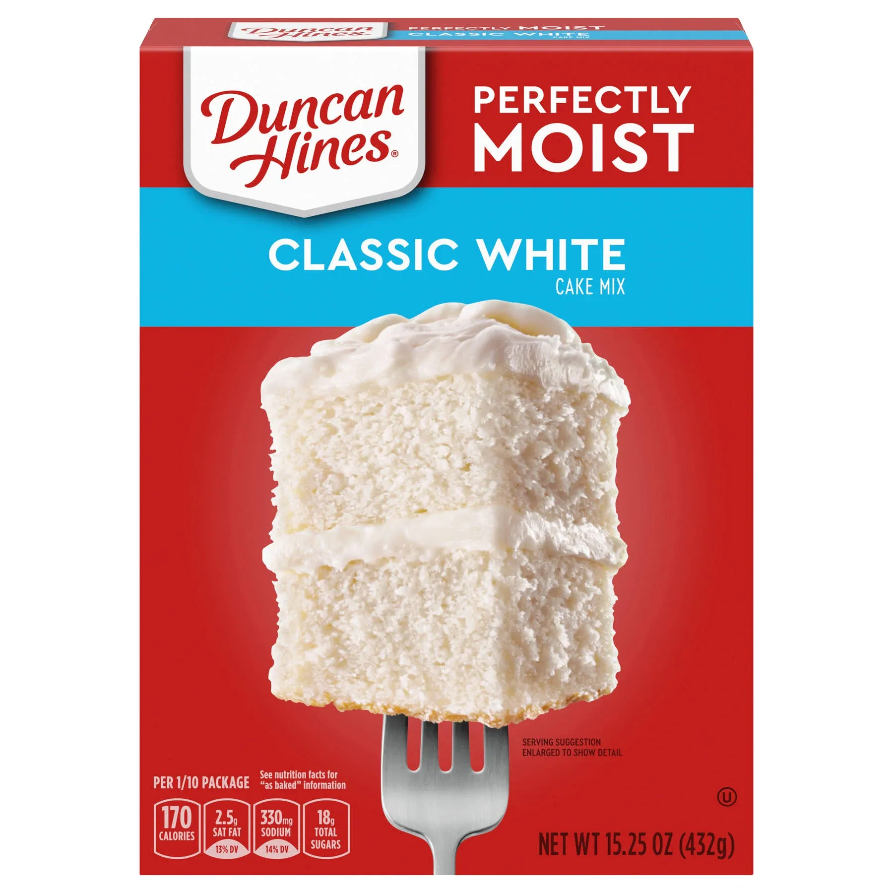 Duncan Hines Classic White Cake Mix 15z