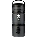 Whiskware Star Wars Stackable Snack Containers for Babies, Kids, and Toddlers, 3 Stackable Snack Cups for School and Travel, Formula and Cupholder Friendly, Stormtrooper and Darth Vader