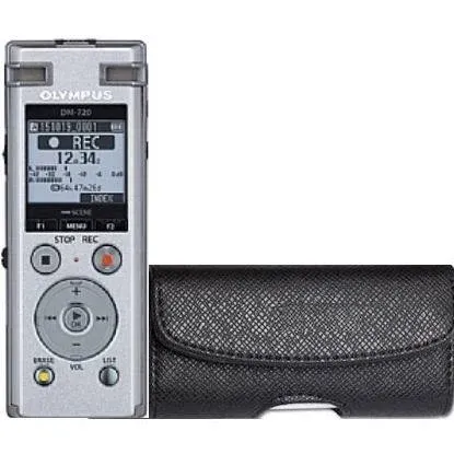 Olympus 4 GB Expandable Digital Voice Recorder with Tresmic 3 Microphone and ...