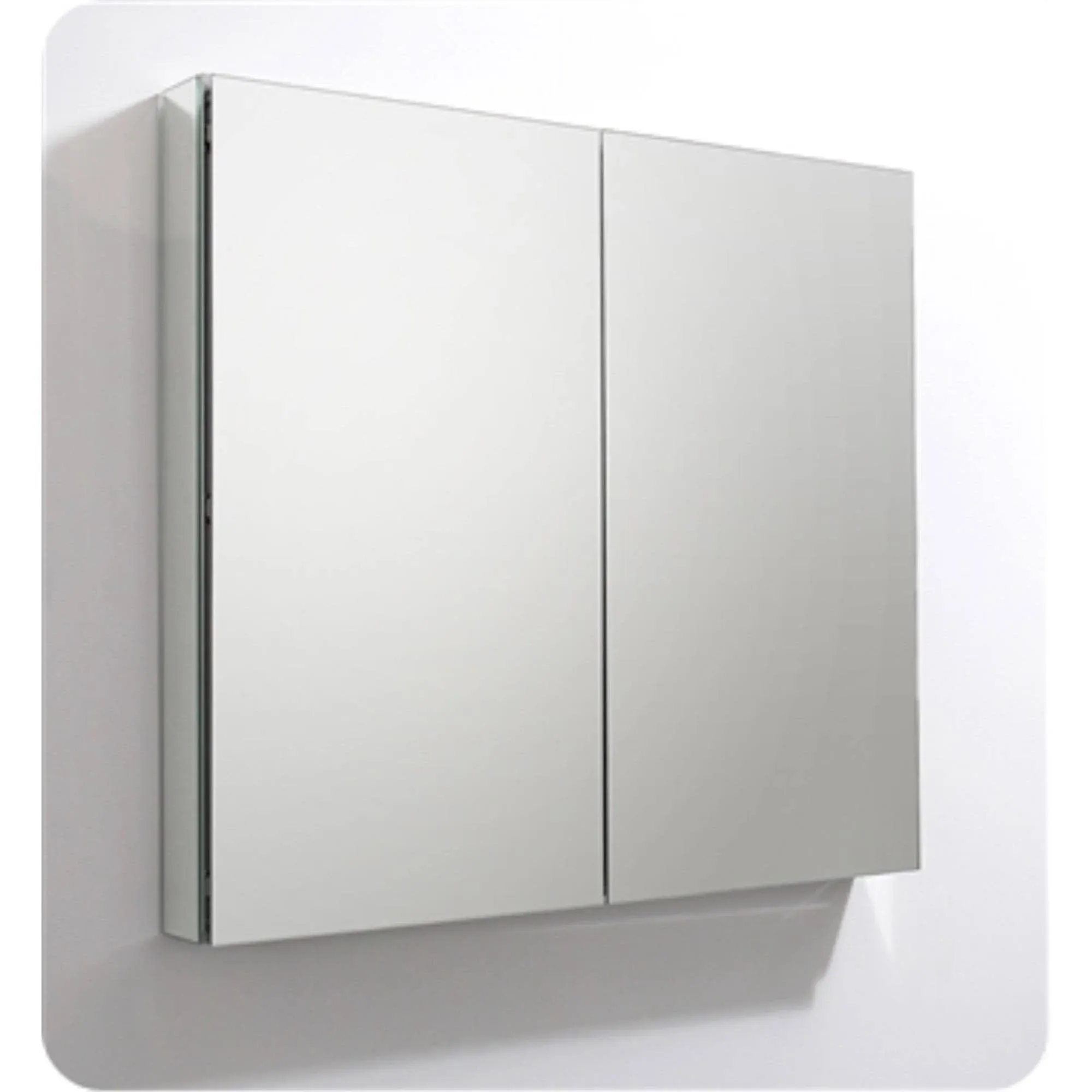 Fresca 40" Wide x 36" Tall Bathroom Medicine Cabinet W/Mirrors FMC8011