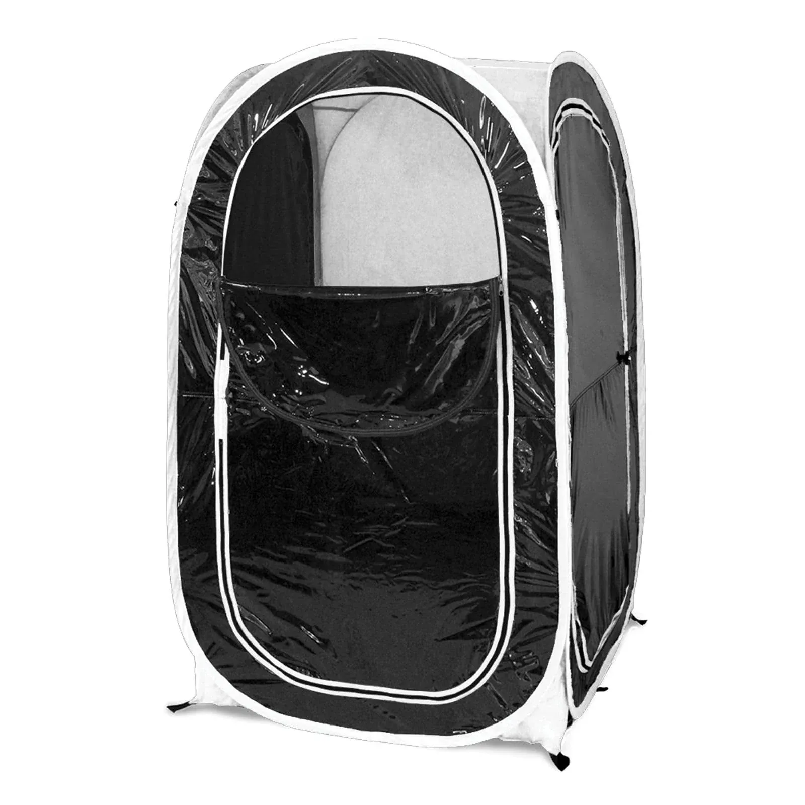 Weather Pod 35 x 35 1-Person Pop-Up Pod with Tinted Panels - White