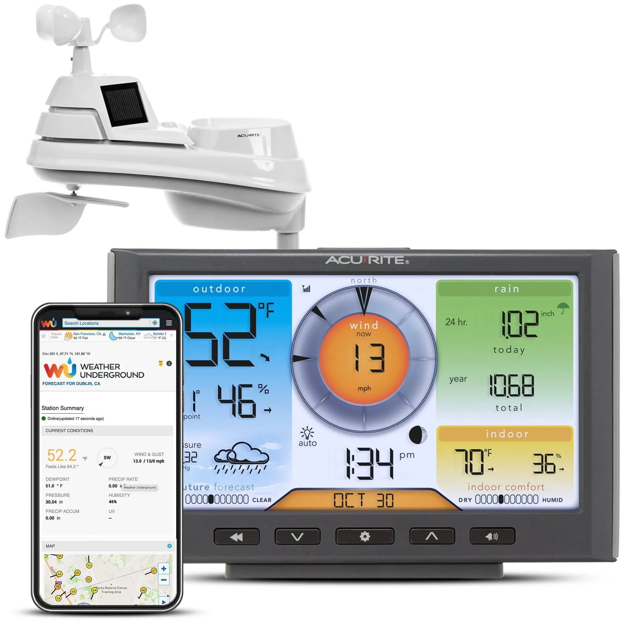 AcuRite  5-in-1 Weather Station with Wi-Fi Connection / Free Shipping