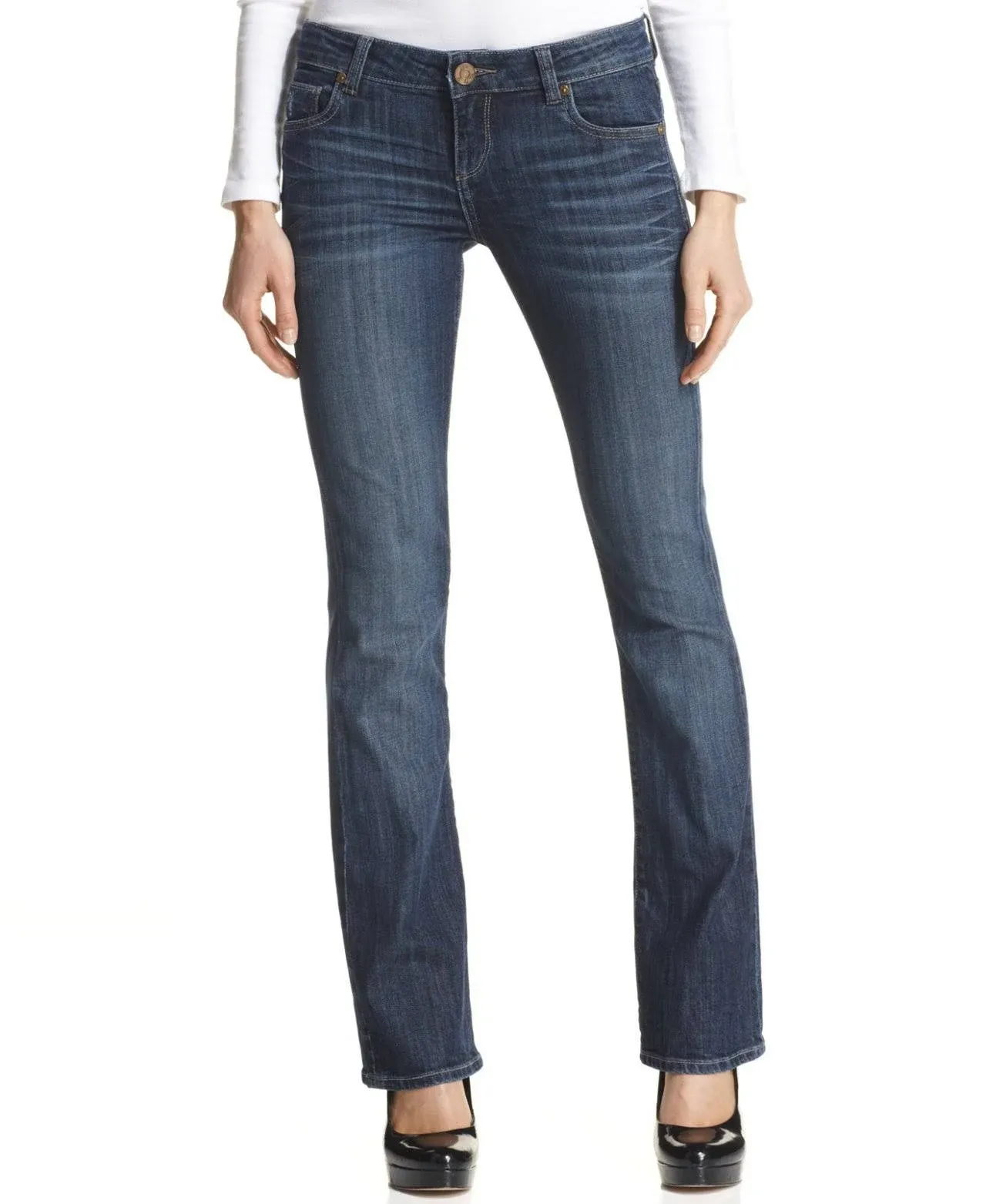 Kut from The Kloth Karen Baby Bootcut Jeans