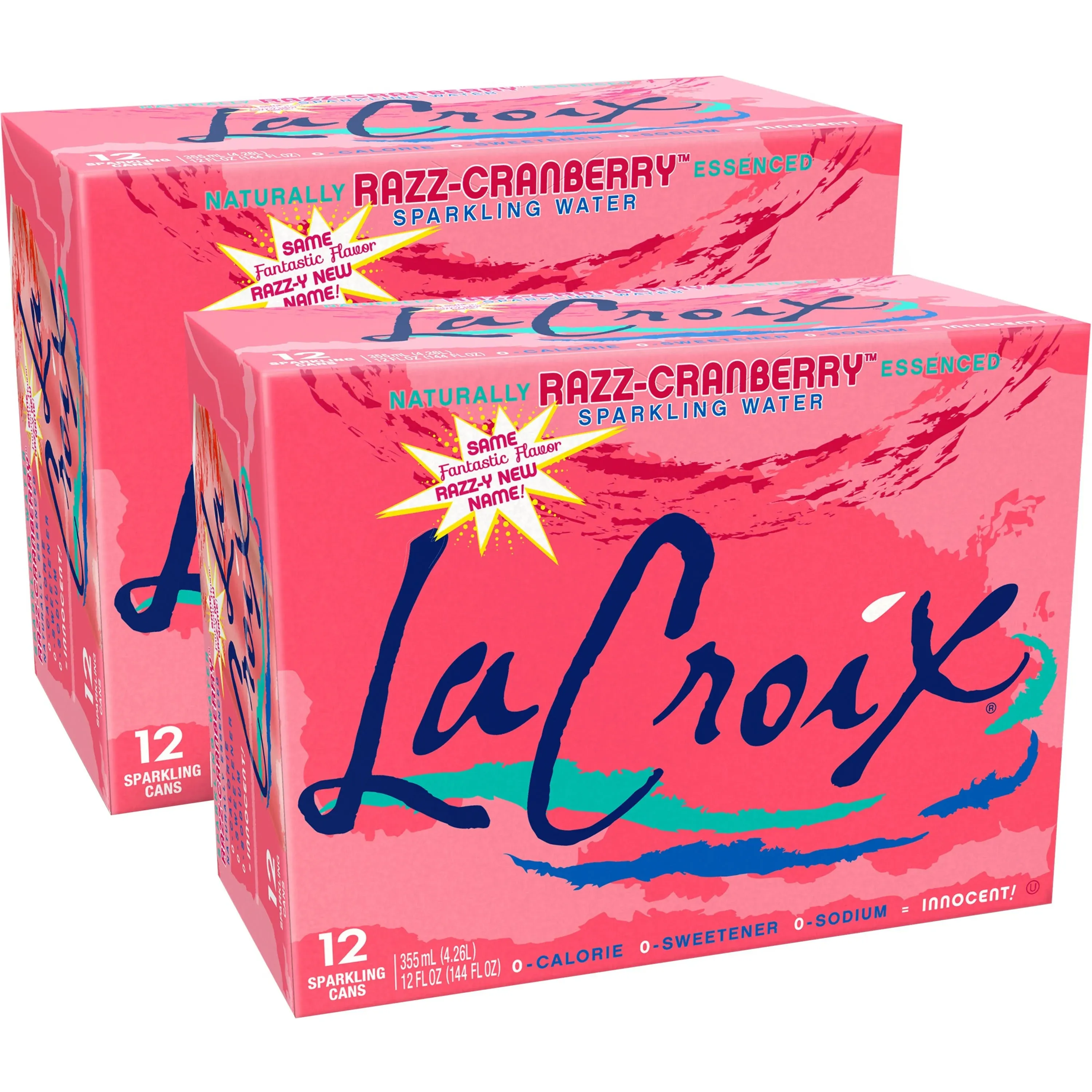 La Croix Sparkling Water Cran-Raspberry 12 oz Can (Pack of 12)