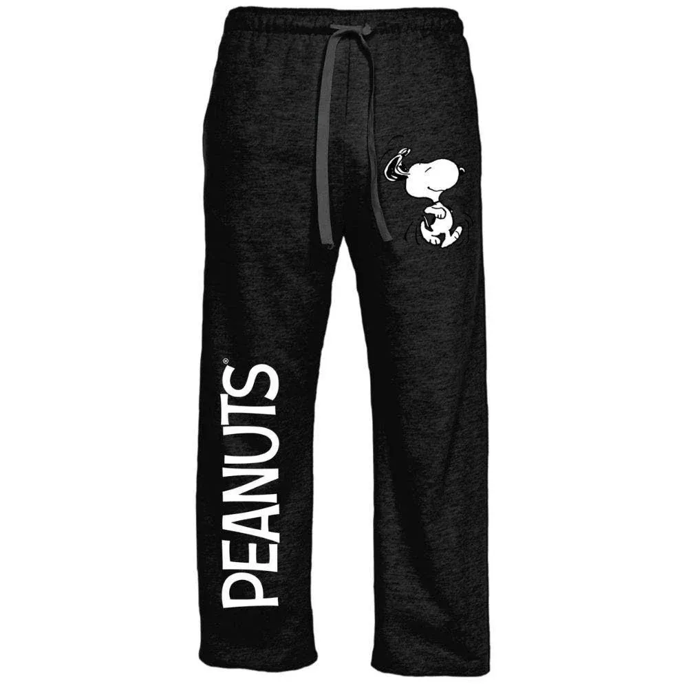 Peanuts Snoopy Lounge Pant XL Heather Charcoal Gray