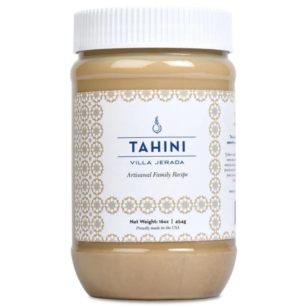 Villa Jerada - Tahini Sesame Paste, 1lb (16oz)