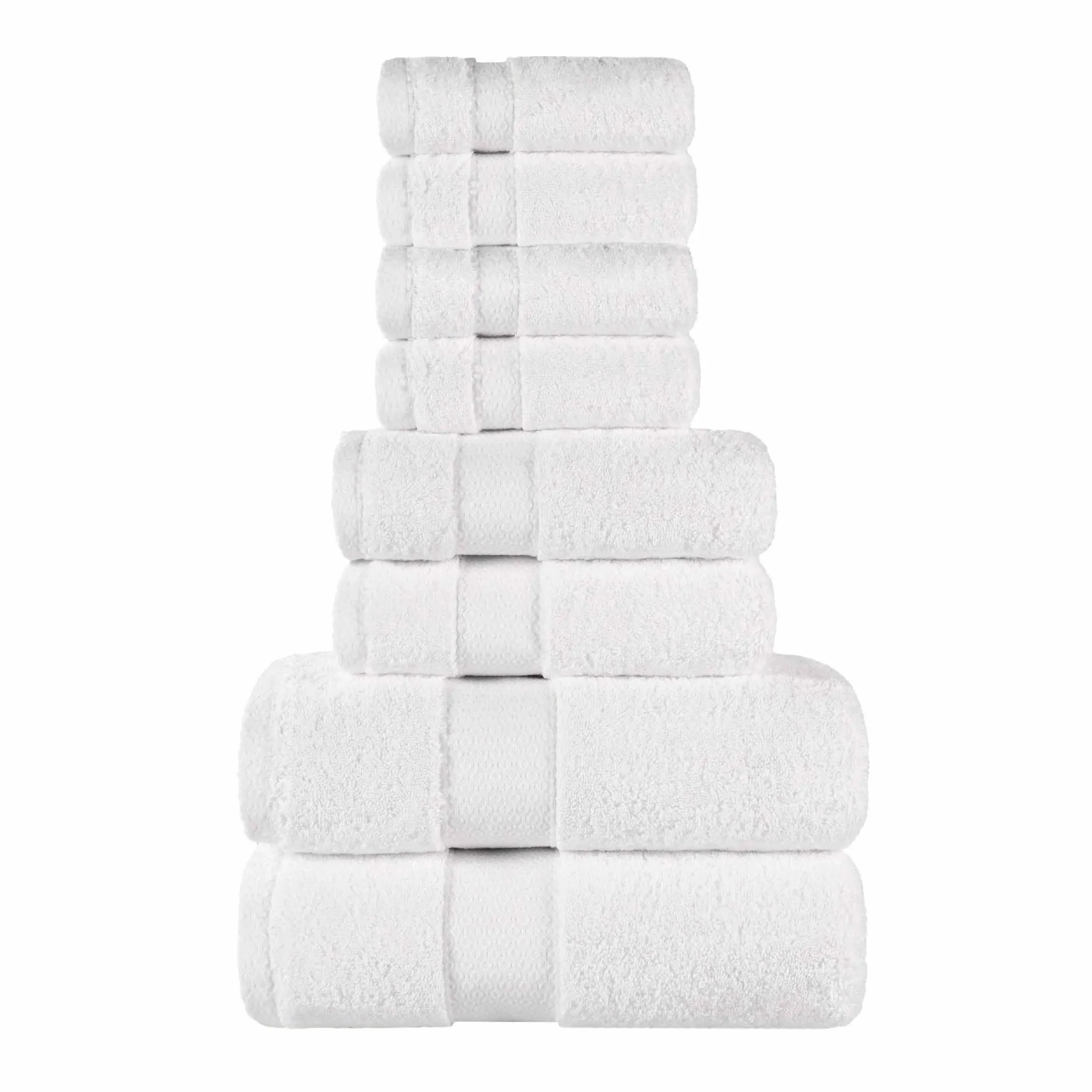 Superior Niles Egyptian Cotton 8 Piece Towel Set