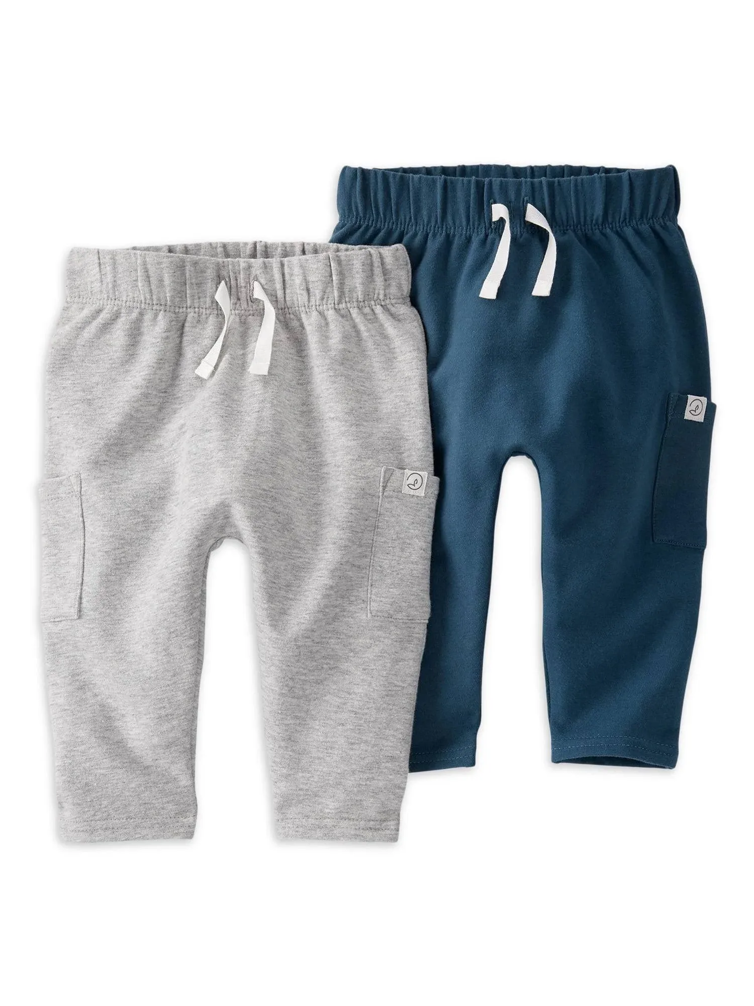 little planet by carter's Baby 2-Pack Pants Made with Organic Cotton