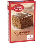 Betty Crocker Cake & Cookie Mix Gingerbread