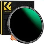 K&amp;F Concept 77mm Variable ND3-ND1000 (1.5-10 Stops) Neutral Density Lens Filter