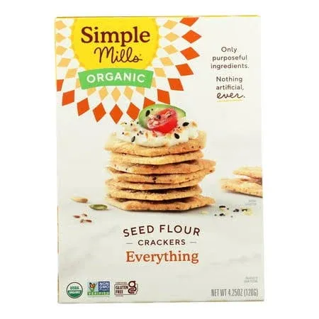 Simple Mills Organic Seed Crackers