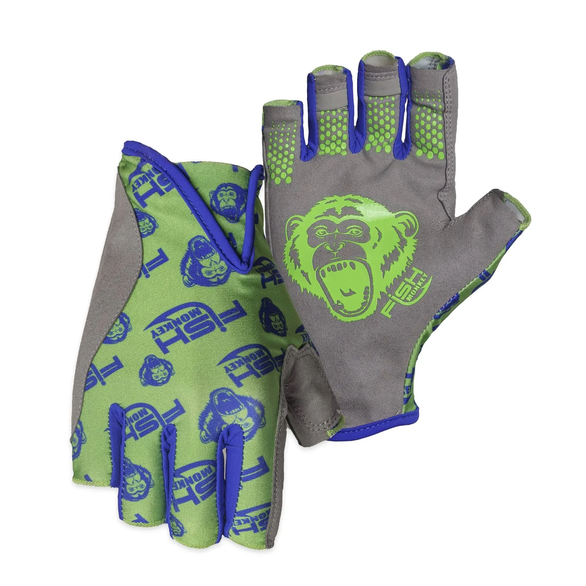 Fish Monkey FM21 Pro 365 Guide Glove - Neon Green