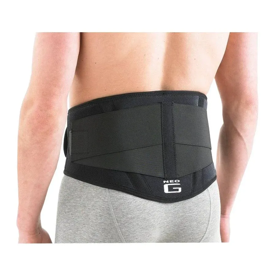 Neo G Back Brace with Power Straps, Universal Size, Support For Lower Back Pain