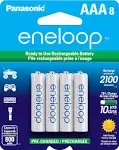 Eneloop AAA Rechargeable Batteries (8 pack)