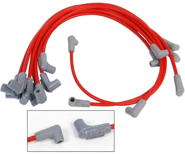 MSD Ignition 30479 Super Conductor 8.5mm Wires Red