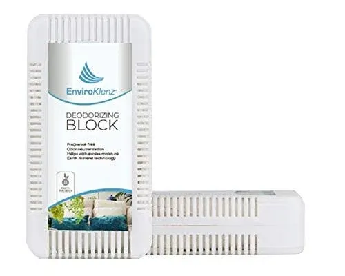 EnviroKlenz Deodorizer Block Small Space Odor Neutralizer