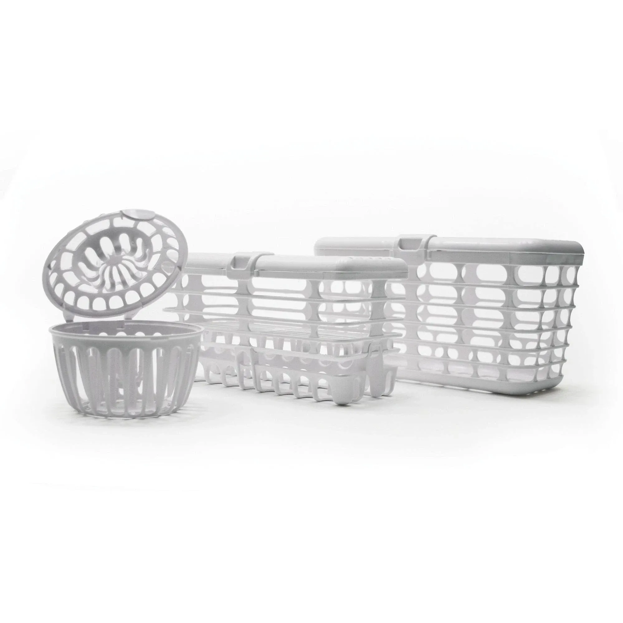 Prince Lionheart 1506 Dishwasher Basket System - White