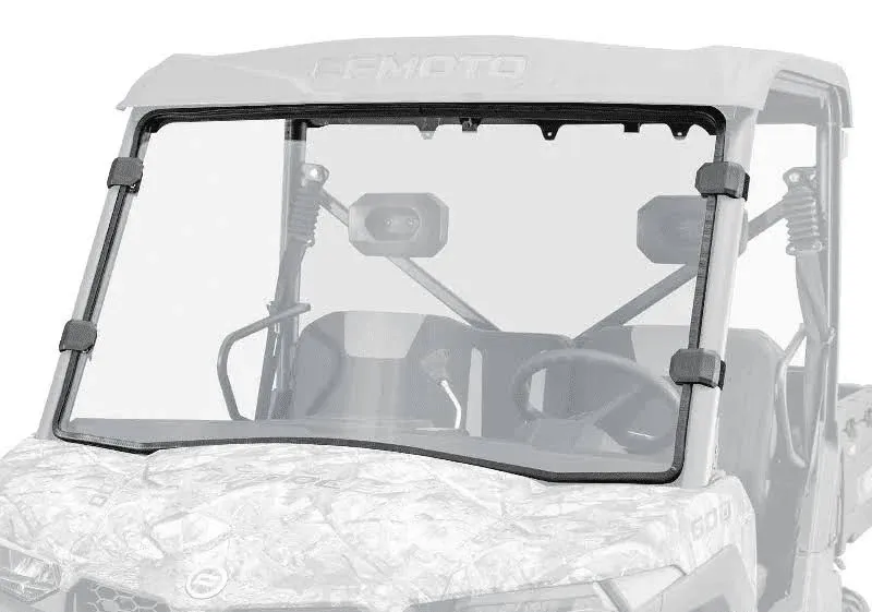 Super ATV | CF Moto UForce 600 | Scratch Resistant Full Windshield