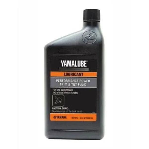 Yamaha Original OEM Yamalube ACC-PWRTR-MF-32 Performance Power Trim and Tilt Fluid Yamalube OEM - 1 Quart.