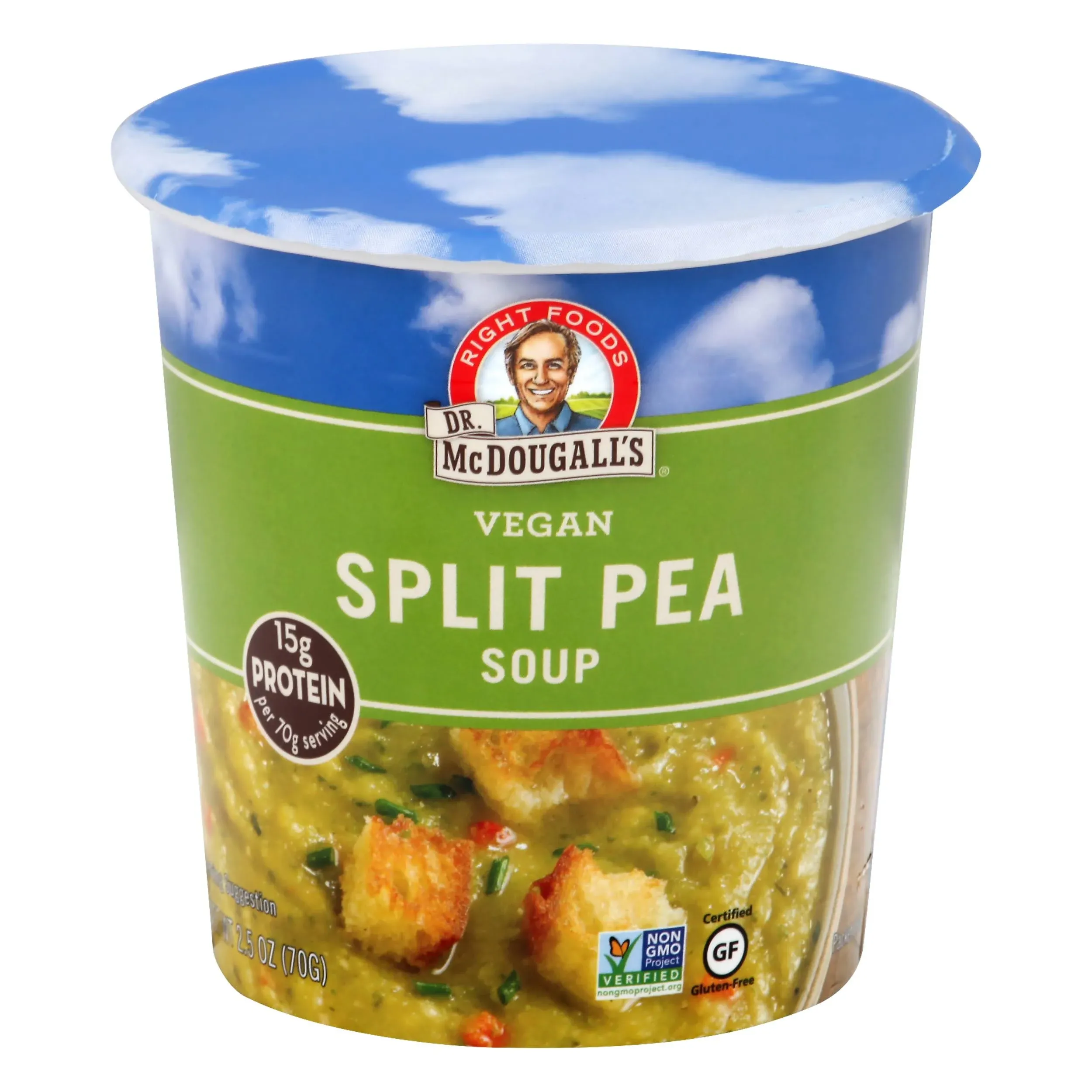 "Dr. McDougall's Soup, Vegan Split Pea, 2.5 Ounce"