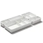 OXO Good Grips 4-Piece Adjustable Drawer Bin Set