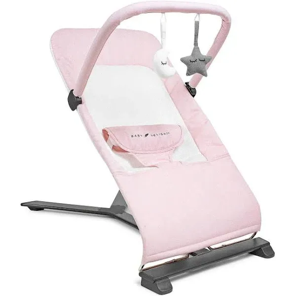 Baby Delight - Alpine Deluxe Portable Bouncer, Peony Pink