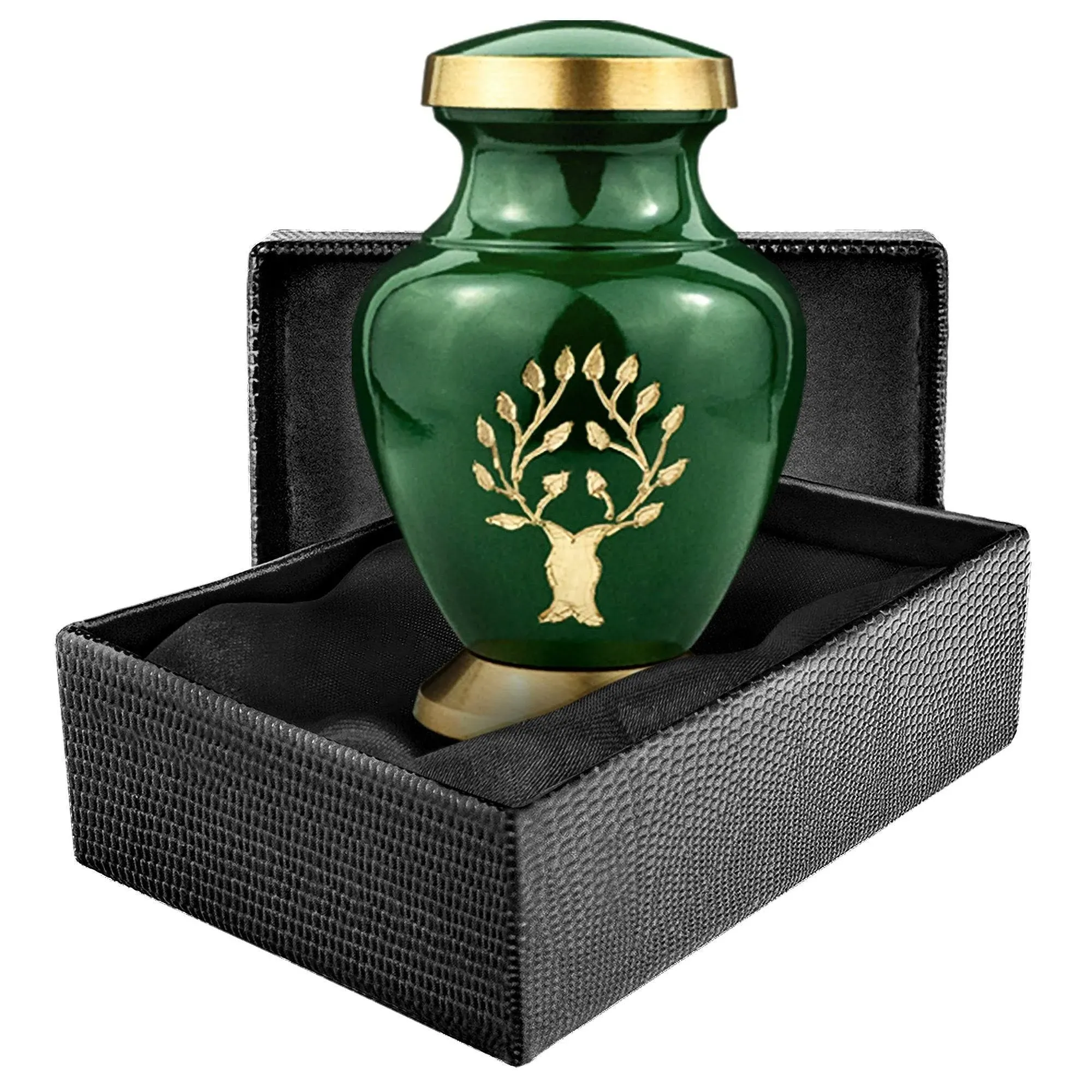 Tree of Life Small Mini Keepsake Urn for Human Ashes - Qnty 1