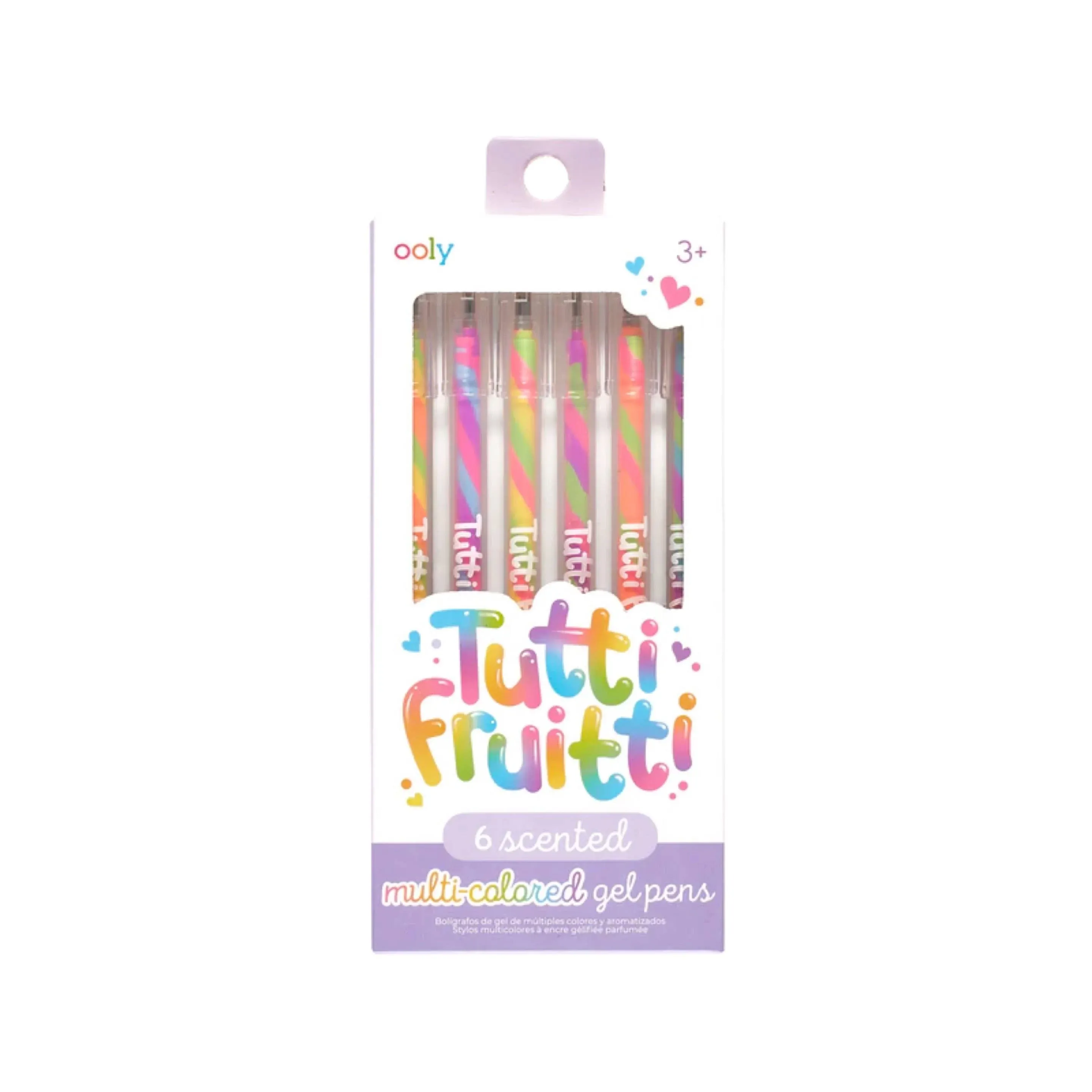 Ooly Tutti Fruitti Scented Colored Gel Pens- Set of 6